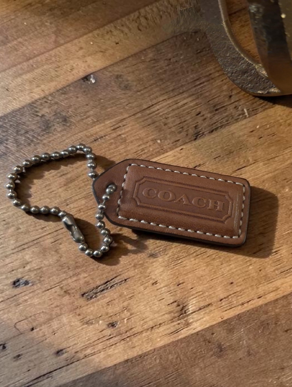 COACH Vintage Hang Tag 2"